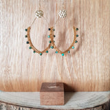 Boucles Zanzibar Turquoises africaines