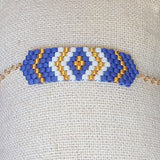Bracelet Miyuki Bleu marine