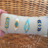 Bracelet Miyuki Bleu marine