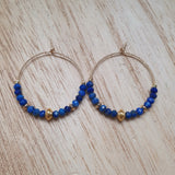 Créoles Tyana Lapis Lazuli