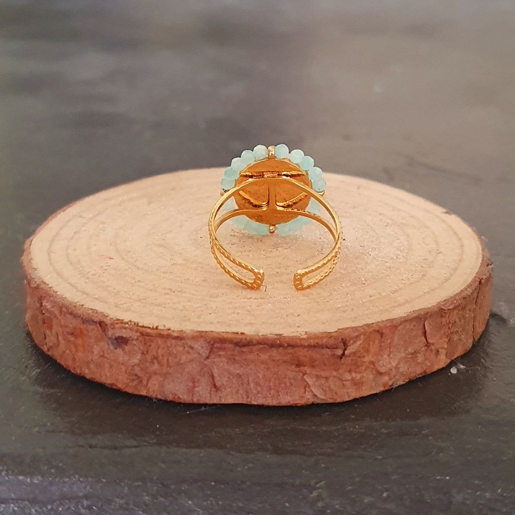 Bague Anahi Amazonite – c-cedille