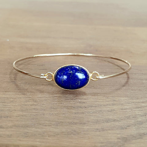 Bracelet Jonc Lapis Lazuli
