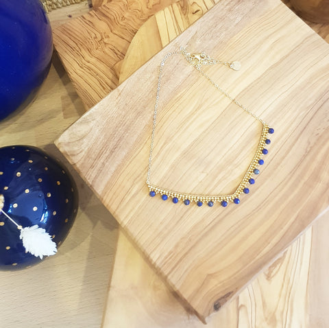 Collier Zanzibar Lapis Lazuli