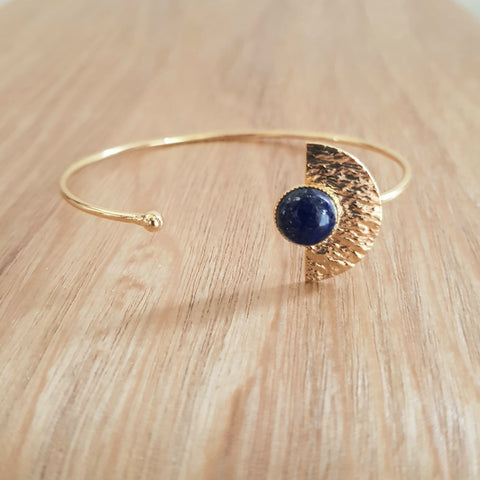 Bracelet jonc Ava Lapis Lazuli
